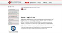 Desktop Screenshot of emmesscontrol.in